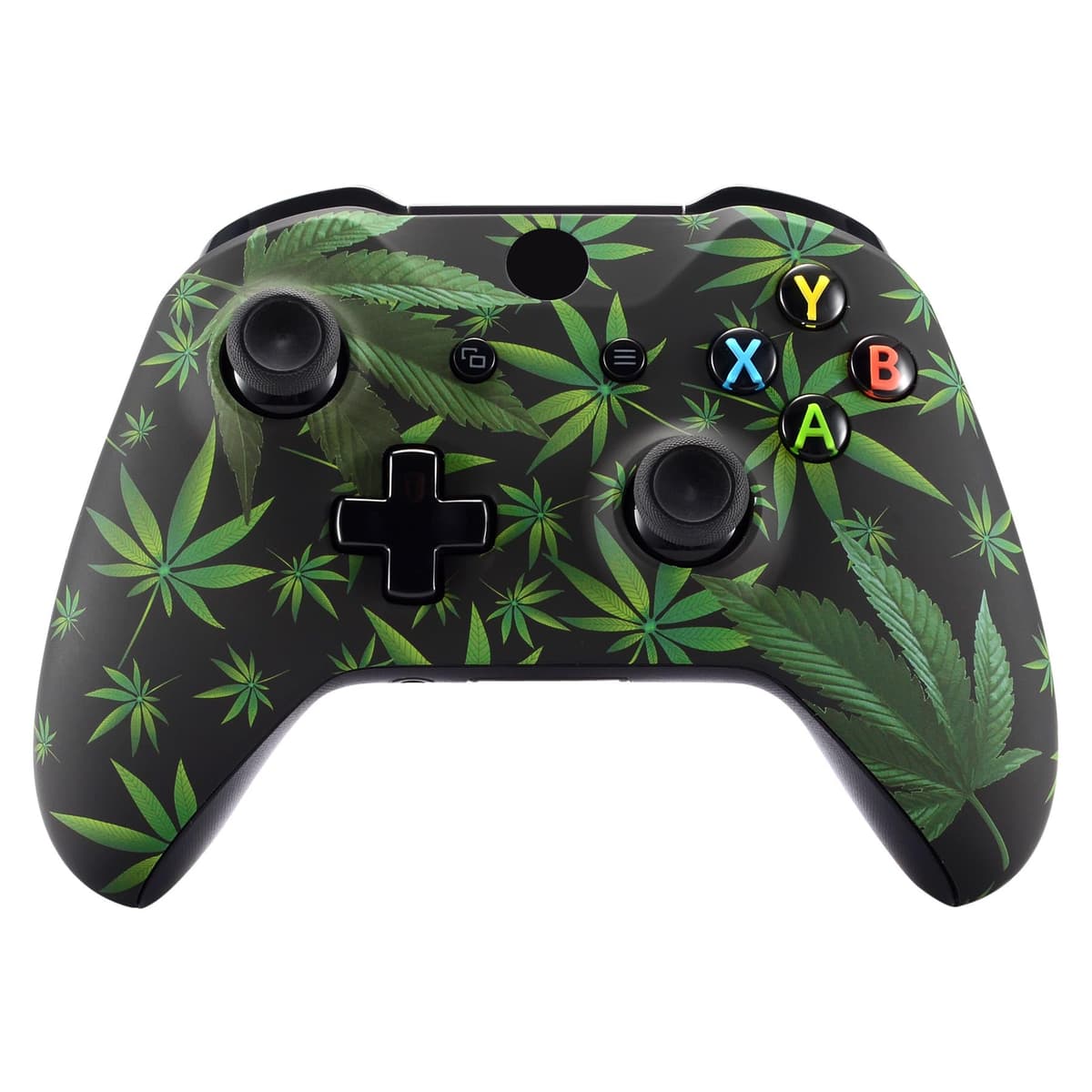 eXtremeRate Carcasa para Xbox One S X Accesorios Funda Delantera Protectora de la Placa Frontal Cubierta Antideslizante para Xbox One X S Control-Model 1708 (Origen del Caos) — view 16
