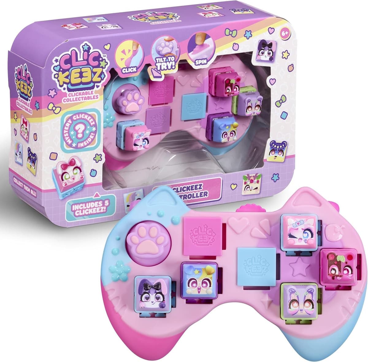 Bizak Clickeez Multi Pack 5 Serie 2, Pack 5 Teclas coleccionables con Llavero, más de 70 Modelos nuevos, Conecta e intercambia,a Partir de 6 años (64554110) — view 9