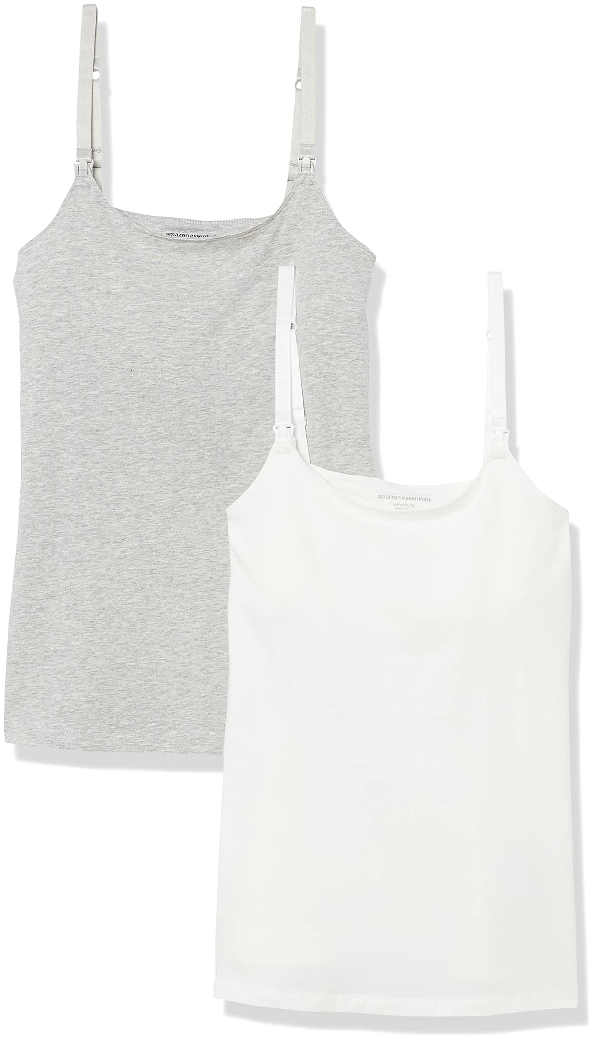 Amazon Essentials Mujer Camisola Apta para Maternidad y Lactancia con Tirantes Ajustables y Sujetador Integrado