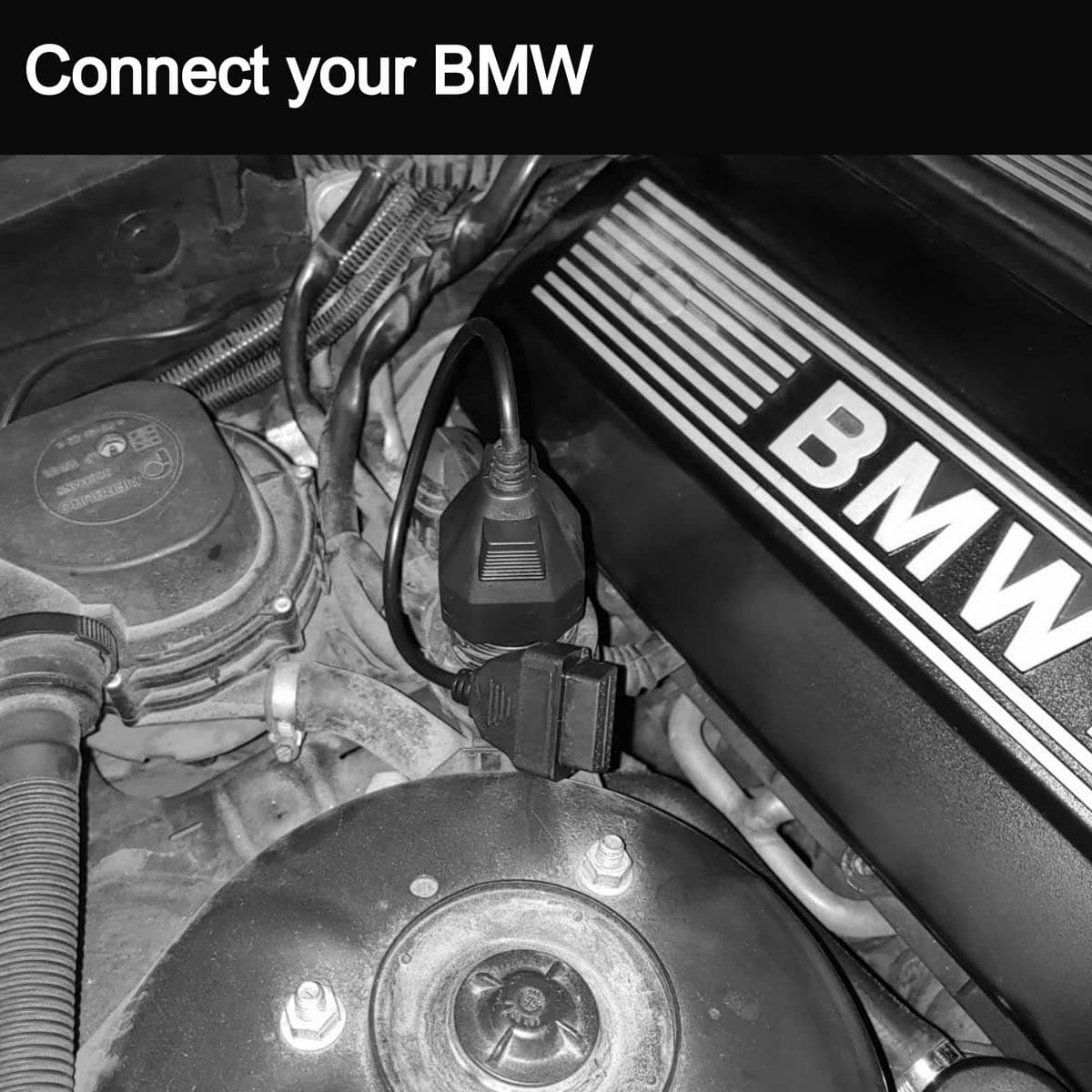 OBD OBD2 16 Pin Connector Diagnostic Adapter for BMW 20 Pin — view 5
