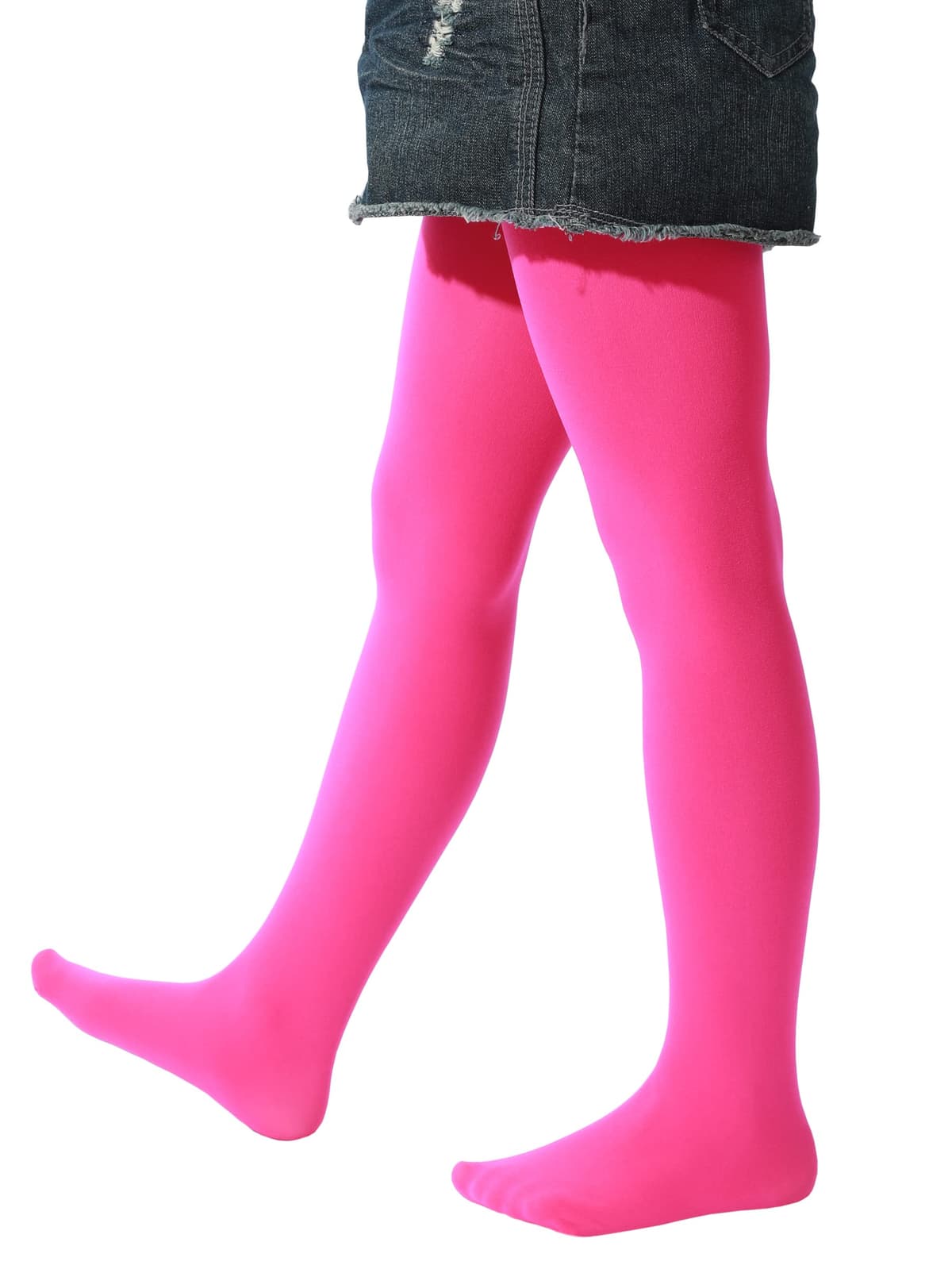 EVERSWE Girls Semi Opaque Tights, 40D Microfiber Tights — view 8