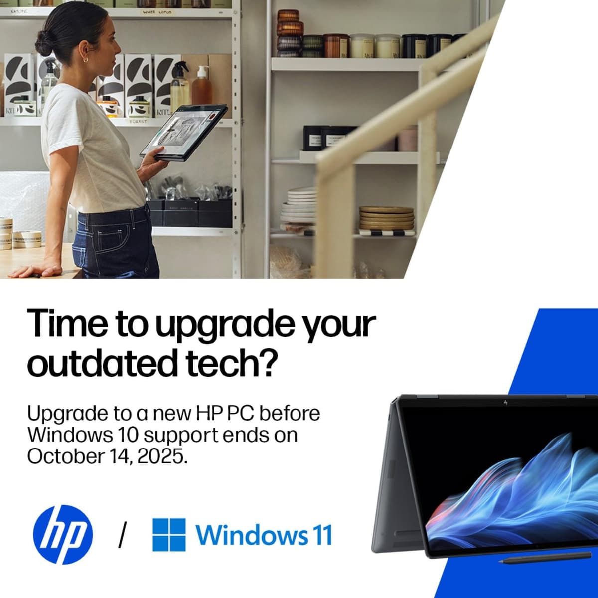 HP Stream 14" Laptop | Intel N4120 Processor | 4 GB RAM | 64 GB eMMC | Intel UHD Graphics | HD Display | Dual Speakers | Microsoft 365 Personal 12 month included | Win 11 | Jet Black | 14s-dq0000sa — view 2