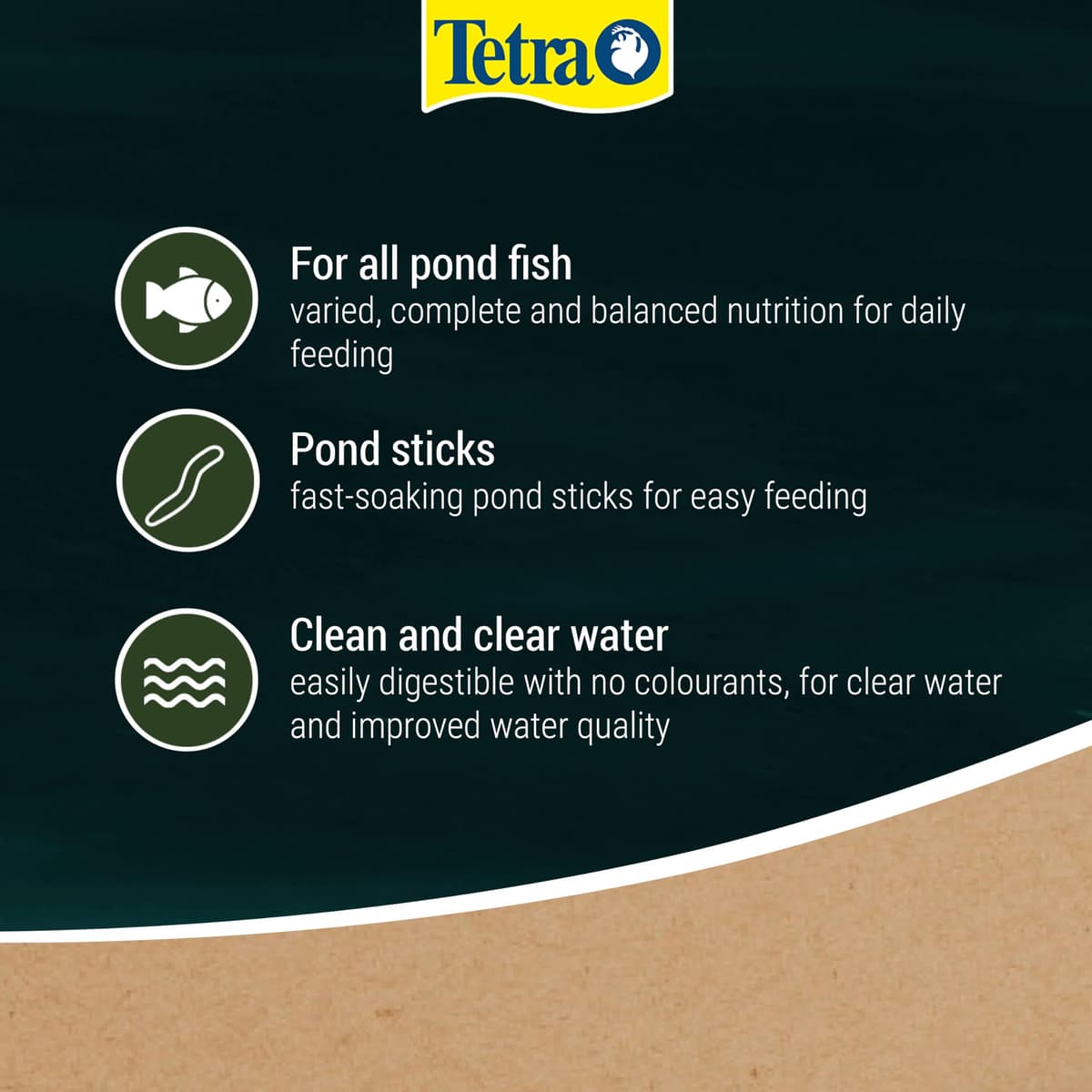 Tetra Pond Fish Food Variety Sticks 150g - biologically balanced for pond fish — view 4