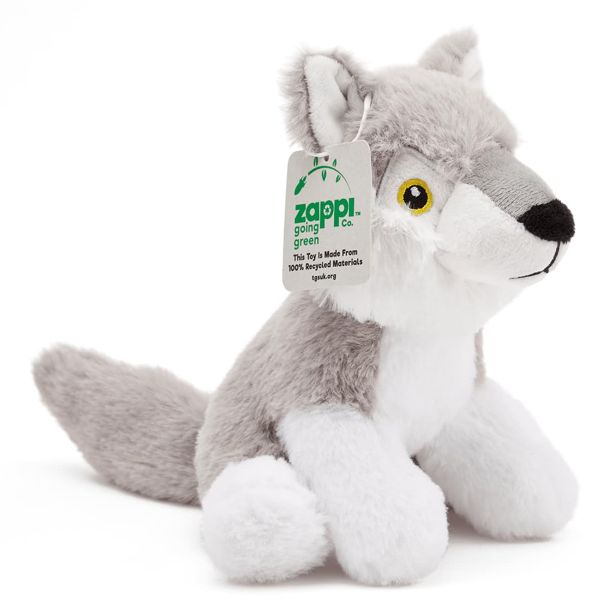 Zappi Co Ultra Soft Green Dragon Plush Toy (21cm Height) - 100% Recycled, Eco-Friendly, Newborn Gift, Realistic Lifelike — view 24