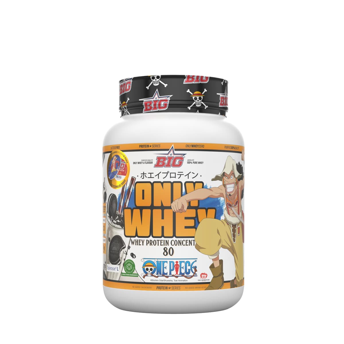 BIG - Proteinas Whey - Proteina en Polvo para Desarrollo de Masa Muscular y Recuperación - Materia Prima Premium - Whey Protein Sin Lactosa, Sin Azúcar, Sin Grumos (1Kg, Cacaolat) — view 52