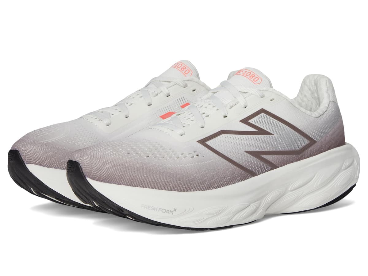 New Balance Fresh Foam X 1080 V14 - Tenis de Correr para Hombre, Clementina/Angora/Cemento Negro — view 35