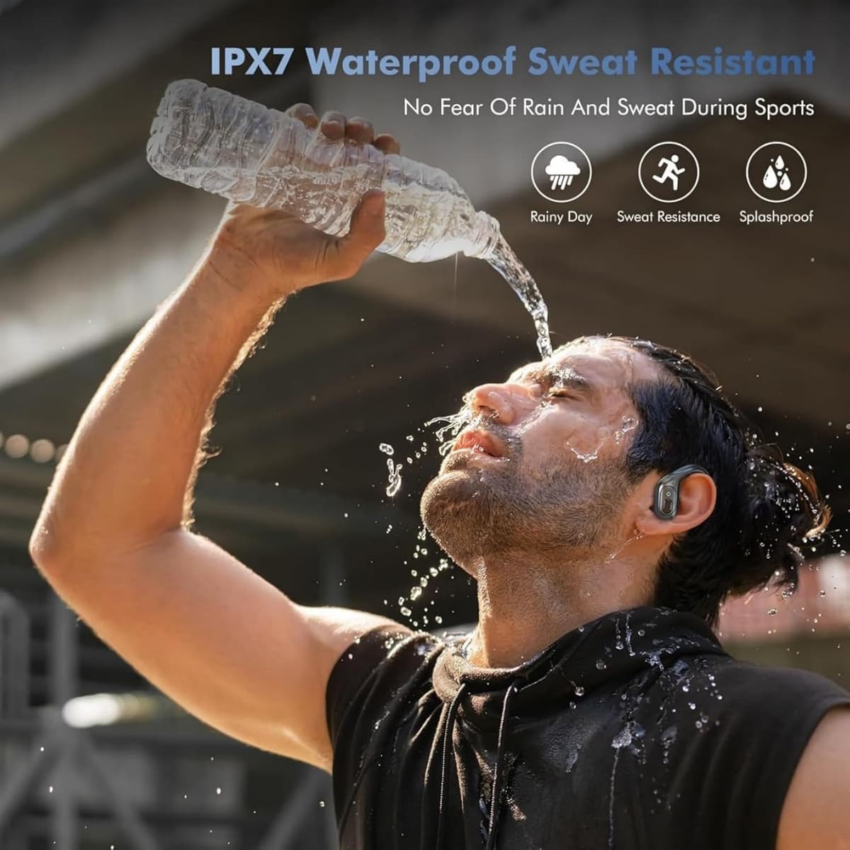 Bluetooth 5.4 Wireless Earbuds, Noise Cancelling Earbuds with 75 Hours Playtime, LED Power Display, IPX7 Waterproof Earbuds — view 6