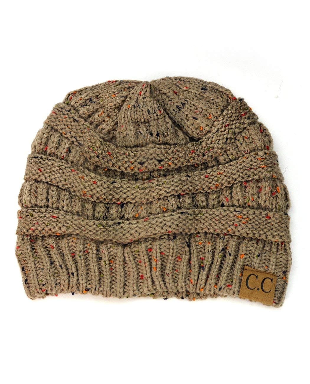 Warm Chunky Soft Stretch Cable Knit Beanie Skully — view 35