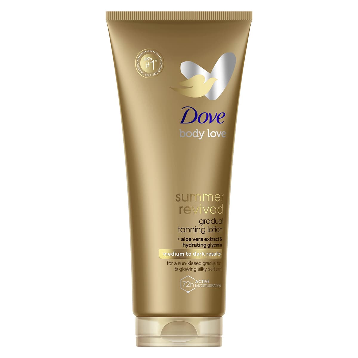 Dove Light to Medium Self Tan Lotion 1 Gradual Tan Lotion For Sun-Kissed Skin Tanning Lotion For All Skin Types 200 ml — view 8