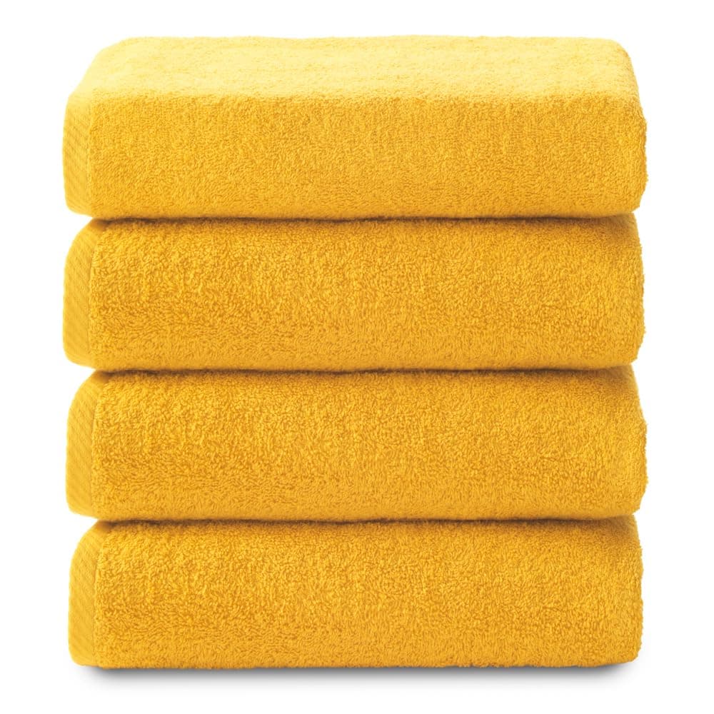 Top Towel – Toallas Cara/Bidé (4 Piezas): Toallas Baño Suaves y Absorbentes – Algodón 100%, 400 g/m², Sin Pelusa — view 5