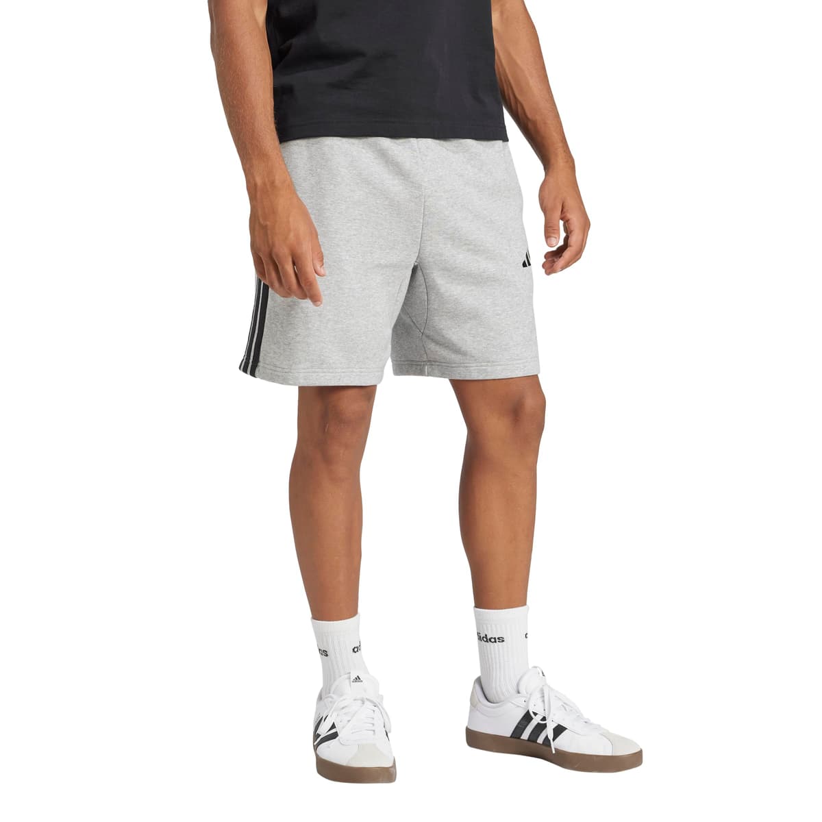 Adidas Hombre Essential Three Stripes French Terry Short — view 10