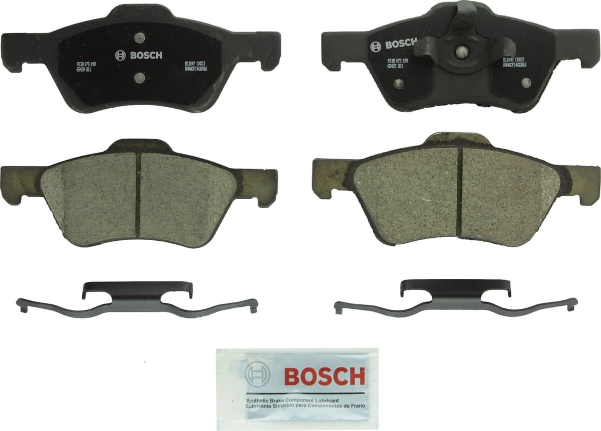 Bosch BC914 QuietCast Premium Ceramic Disc Brake Pad Set For: Acura ILX; Honda Accord, Civic, CR-V, Element, Fit, Front — view 181