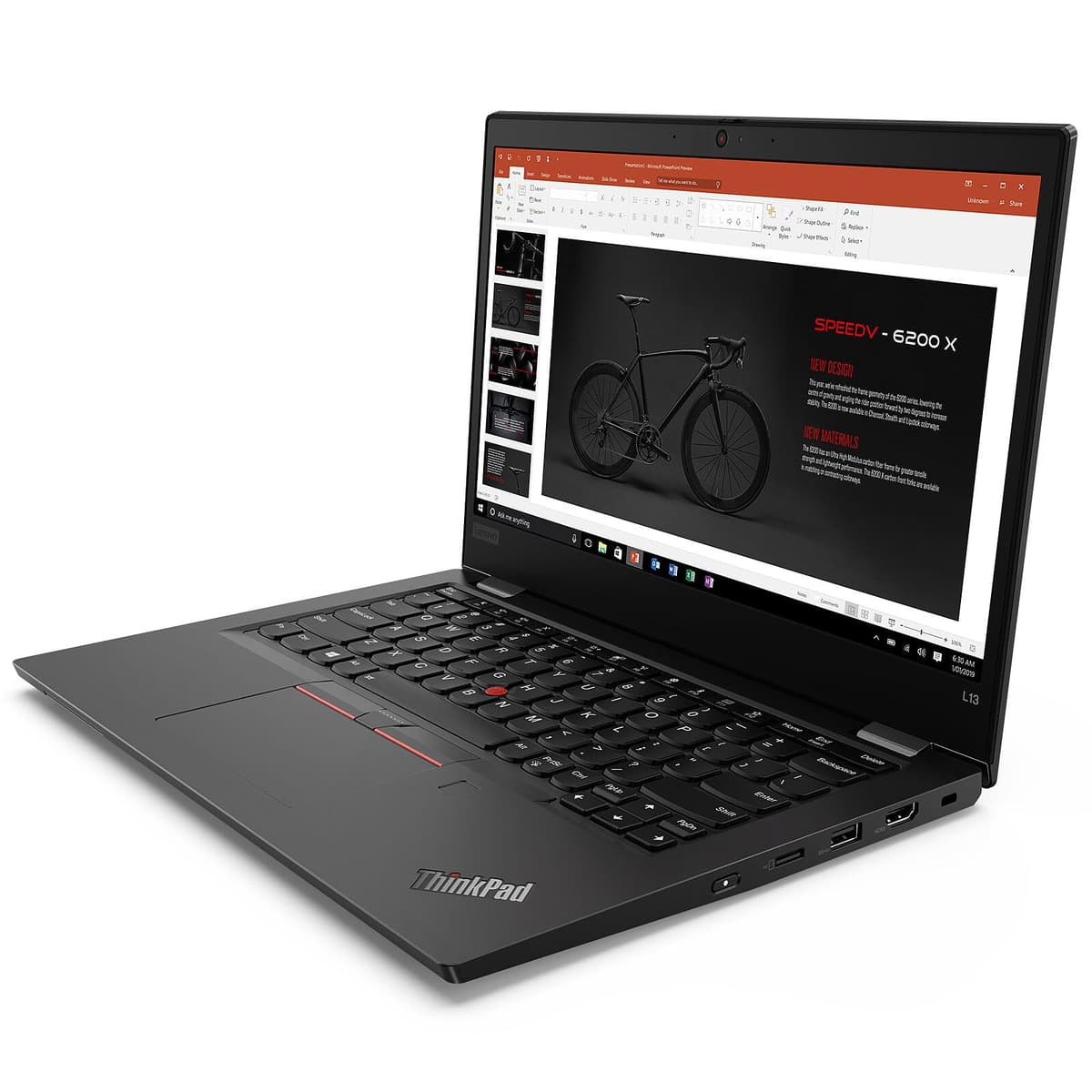 Lenovo Thinkpad L13 Gen 2 Business Laptop, 3,3 Pulgadas, Intel Core i3-1115G4, 4 GB de RAM, SSD de 256 GB, Teclado japonés, Windows 11 Pro (reacondicionado) — view 3