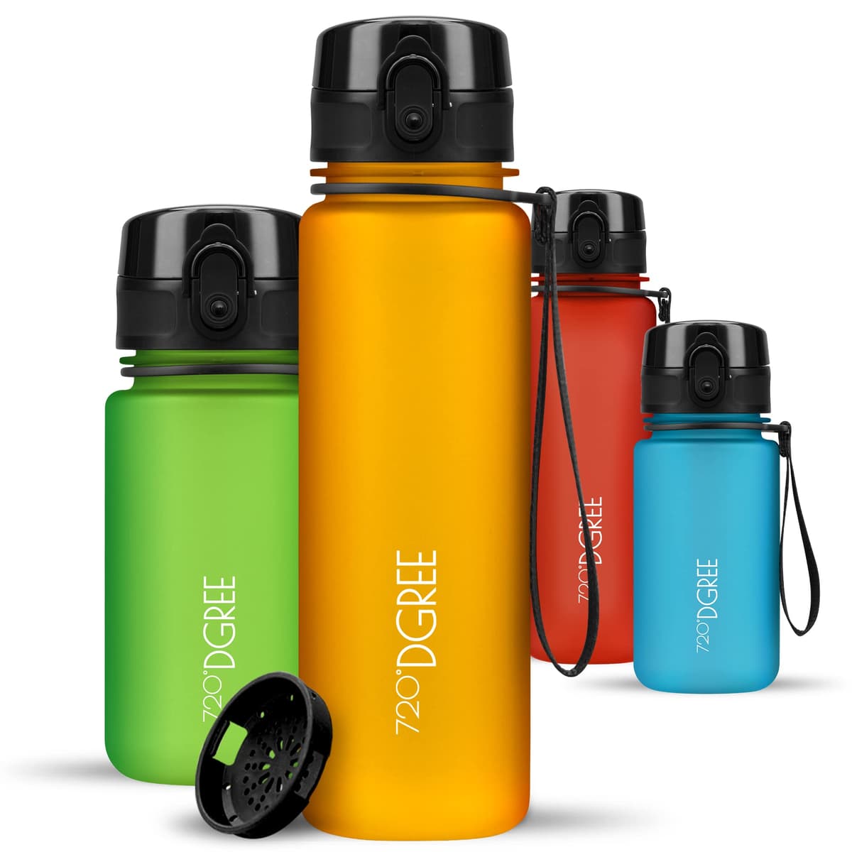 720°DGREE Botella de agua uberBottle – 1,5 litros, 1500ml | Novedosa botella deportiva | Sin BPA | Ideal para niños, fitness, deportes, fútbol, guardería, escuela, pequeños, antigoteo — view 284