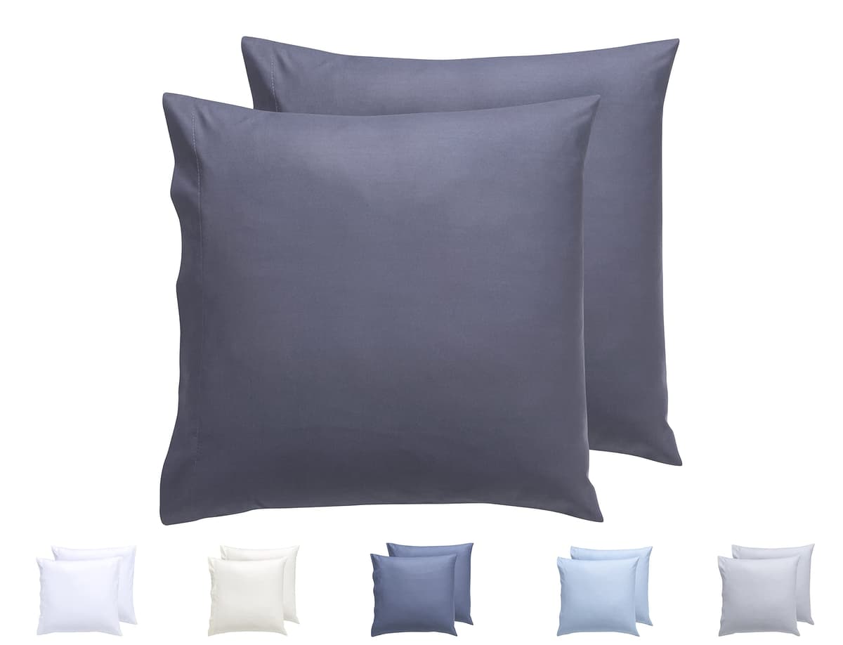 Todocama – Juego de 2 Fundas de Almohada, Microfibra Extra Suave, hipoalergénicas. Juego de 2-70x40 cm Blanco — view 25