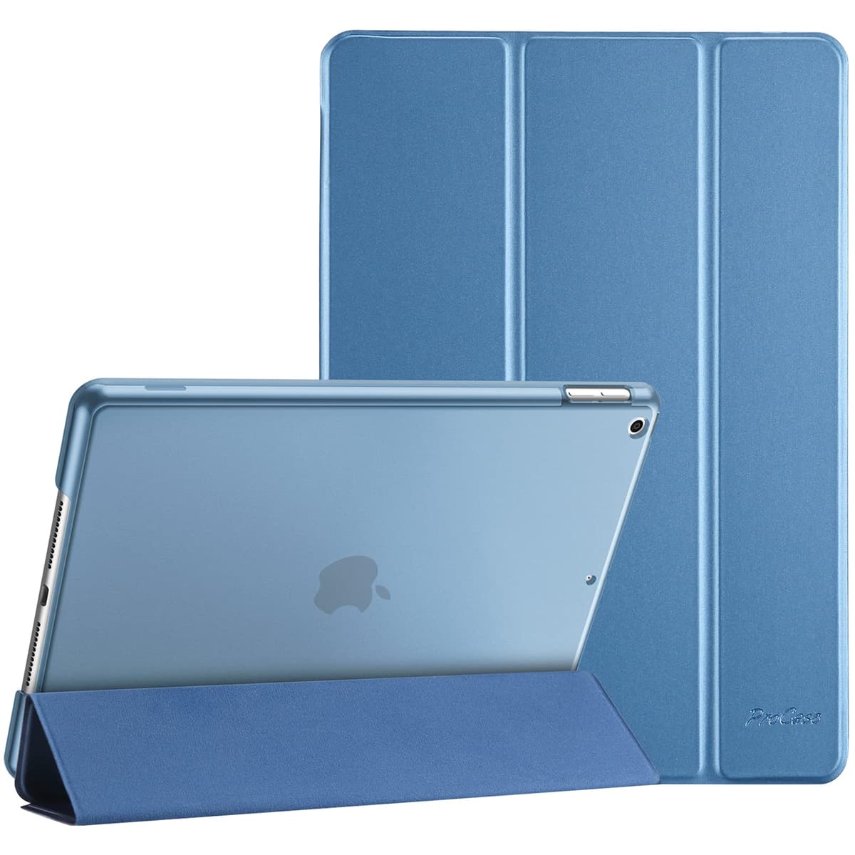 ProCase for iPad 9th/ 8th/ 7th Generation Case 10.2 Inch (2021/2020/2019 Release), 10.2 iPad Case 9th/ 8th/ 7th Gen Cover, Slim Smart Cover with Translucent Hard Shell Back -AntiqueMoss — view 26