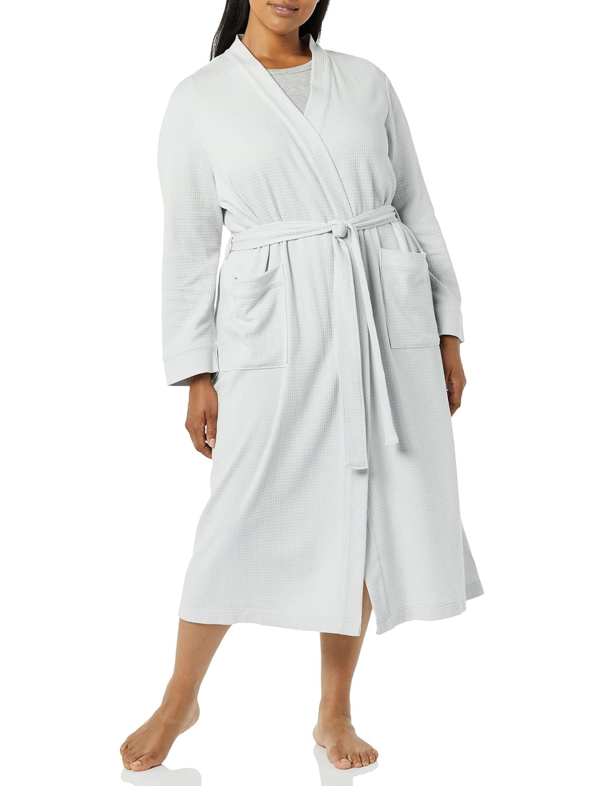 Amazon Essentials Women's Lightweight Waffle Full-Length Robe (Available in Plus Size) — view 20