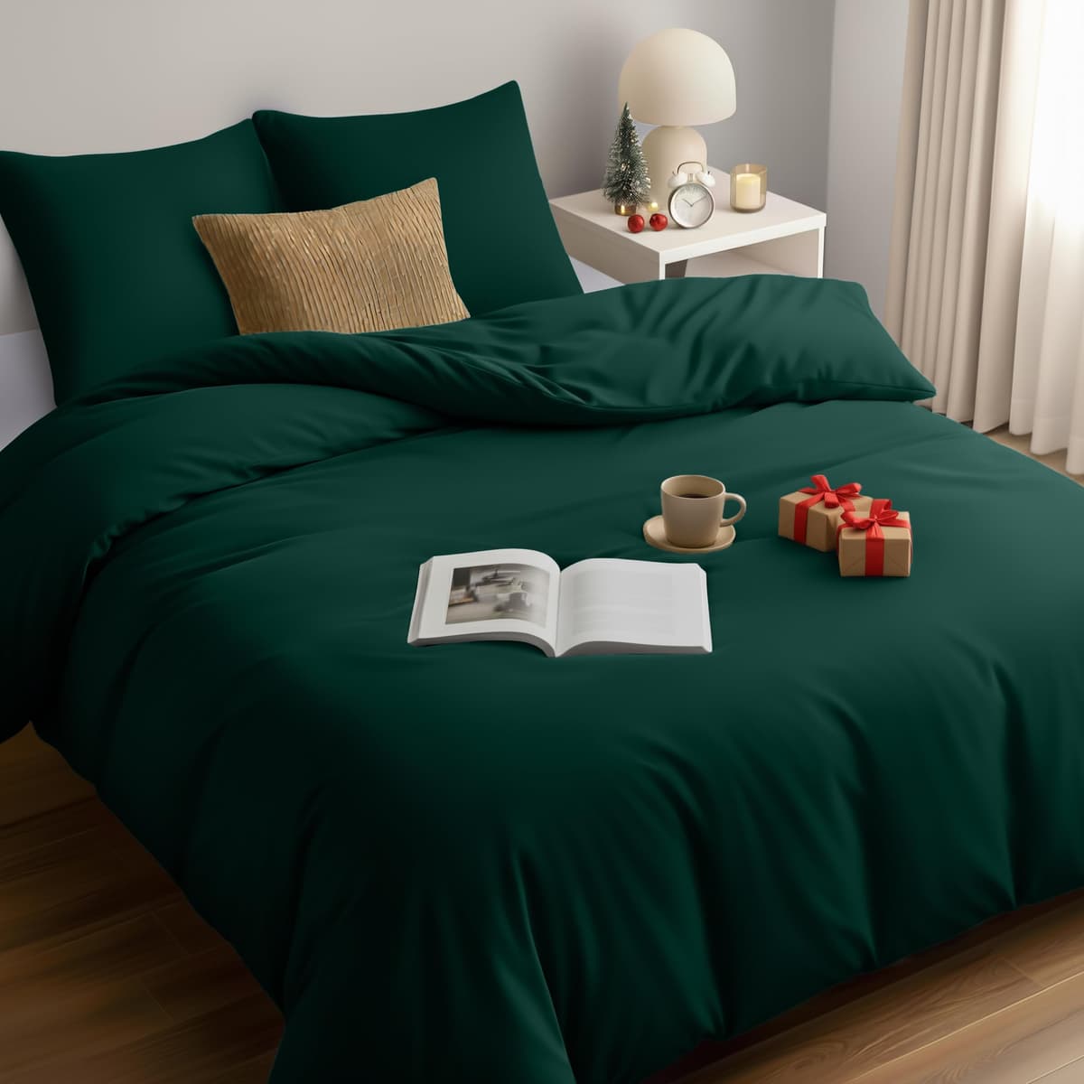 Utopia Bedding Funda Nordica Cama 180 - Microfibra Juego de Funda Nordica 240x260 cm y 2 Fundas de Almohada 65x65 cm (Blanco) — view 46