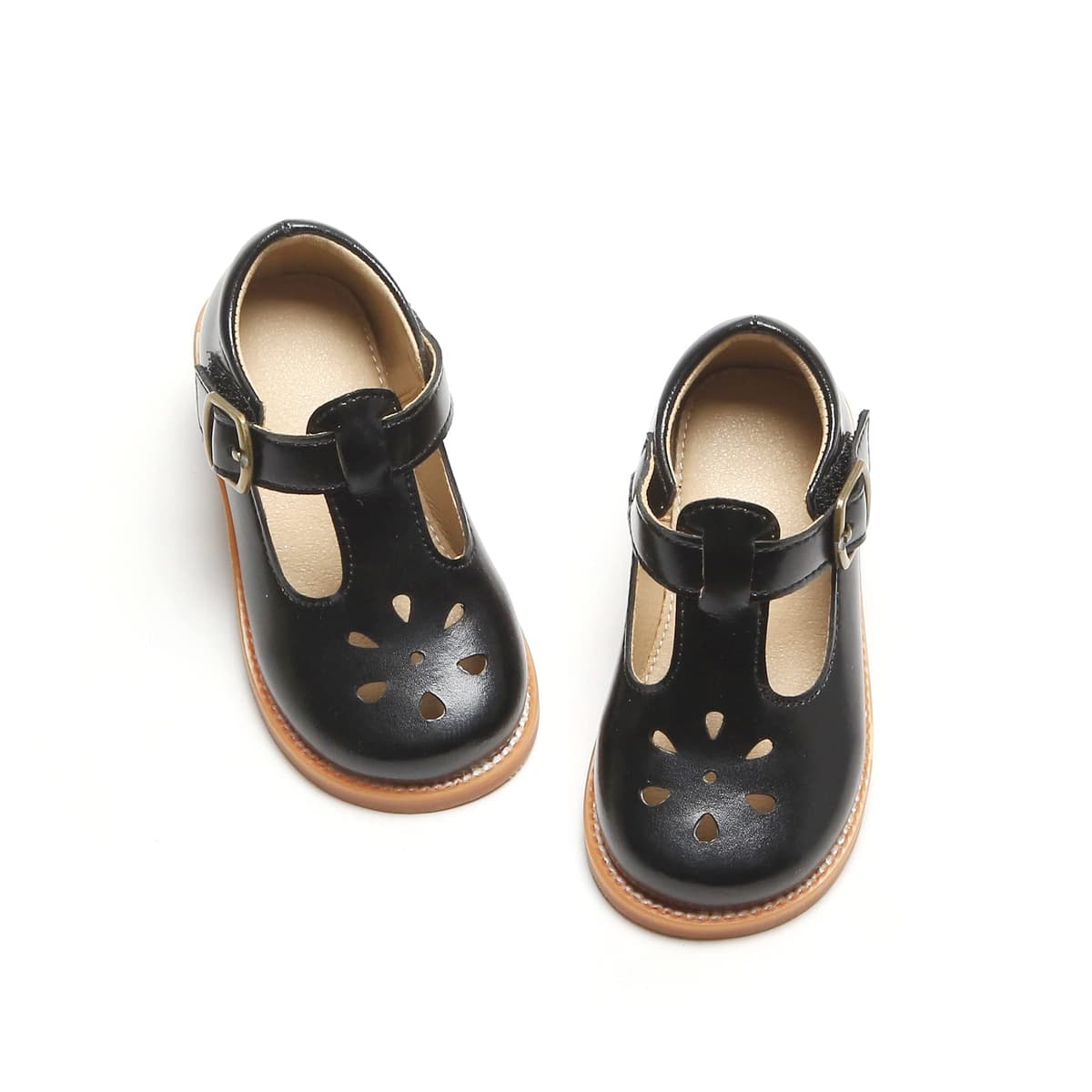Felix & Flora Toddler Little Girl Mary Jane Dress Shoes - Ballet Flats for Girl Party School Shoes — view 58
