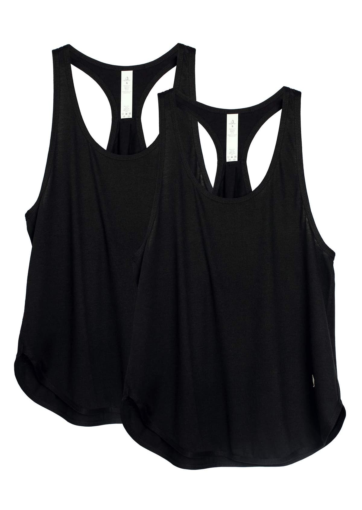 icyzone Camiseta sin Mangas de Fitness para Mujer Racerback Chaleco Deportivo — view 11