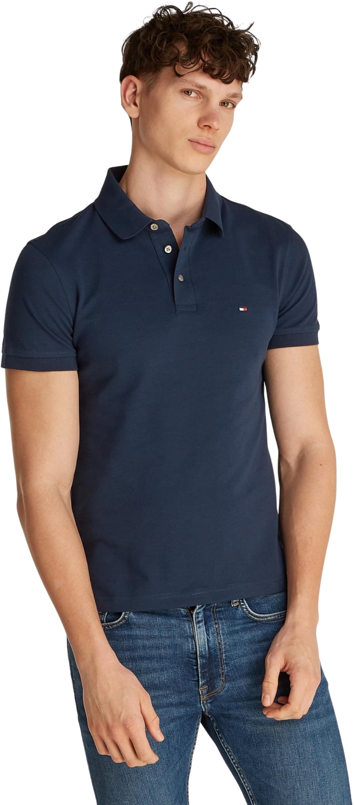 Tommy Hilfiger Polo de manga corta Hombre 1985 Slim Fit — view 48