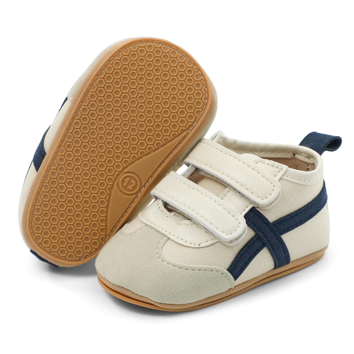 MASOCIO Baby Boy Girl First Walking Shoes Infant Anti Slip Trainer Sneakers — view 5