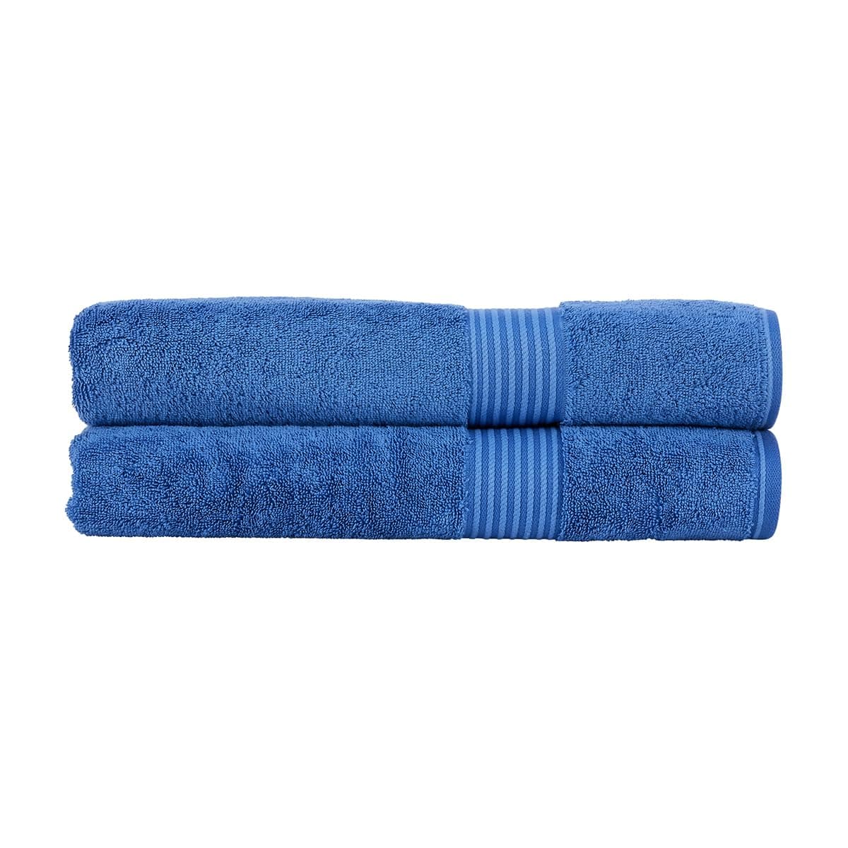 Christy Supreme Hygro 2 Hand Towels Set | Mineral Blue | 100% Luxury Supima Cotton | Ultra Soft | Super Absorbent | 650GSM | Plush and Long Lasting — view 79