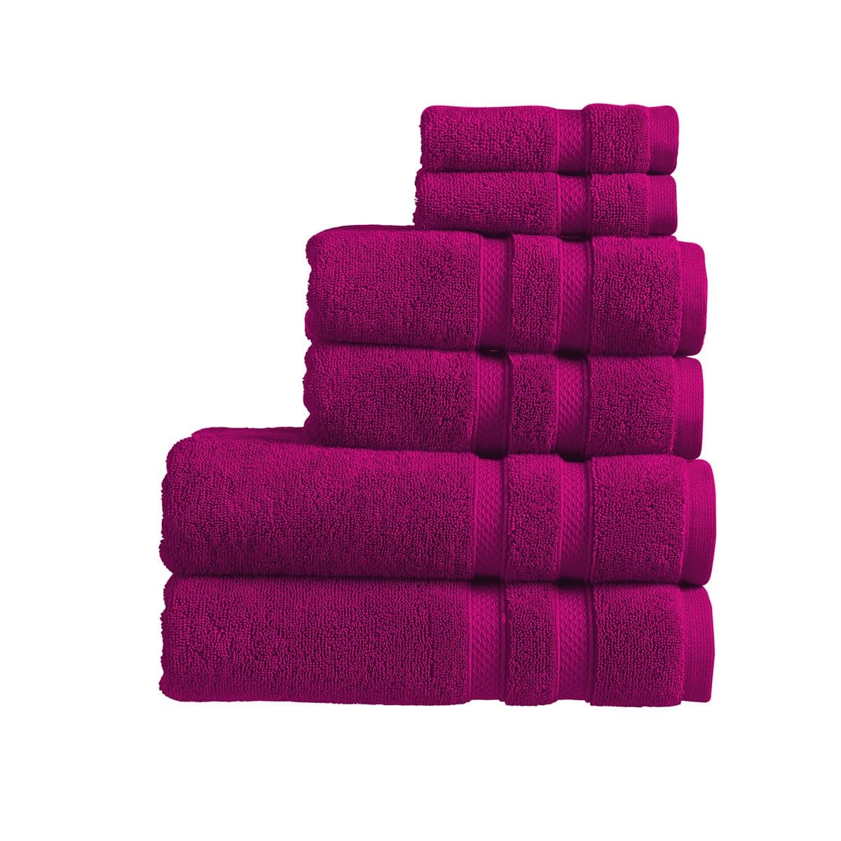 Christy Chroma Bath Towels | Set of 2 | Highly Absorbent Heavyweight 675GSM | Bold and Bright | Soft Velvety Smooth Bathroom Shower Towels | 100% Cotton | Sustainably Made | Ash Grey — view 155