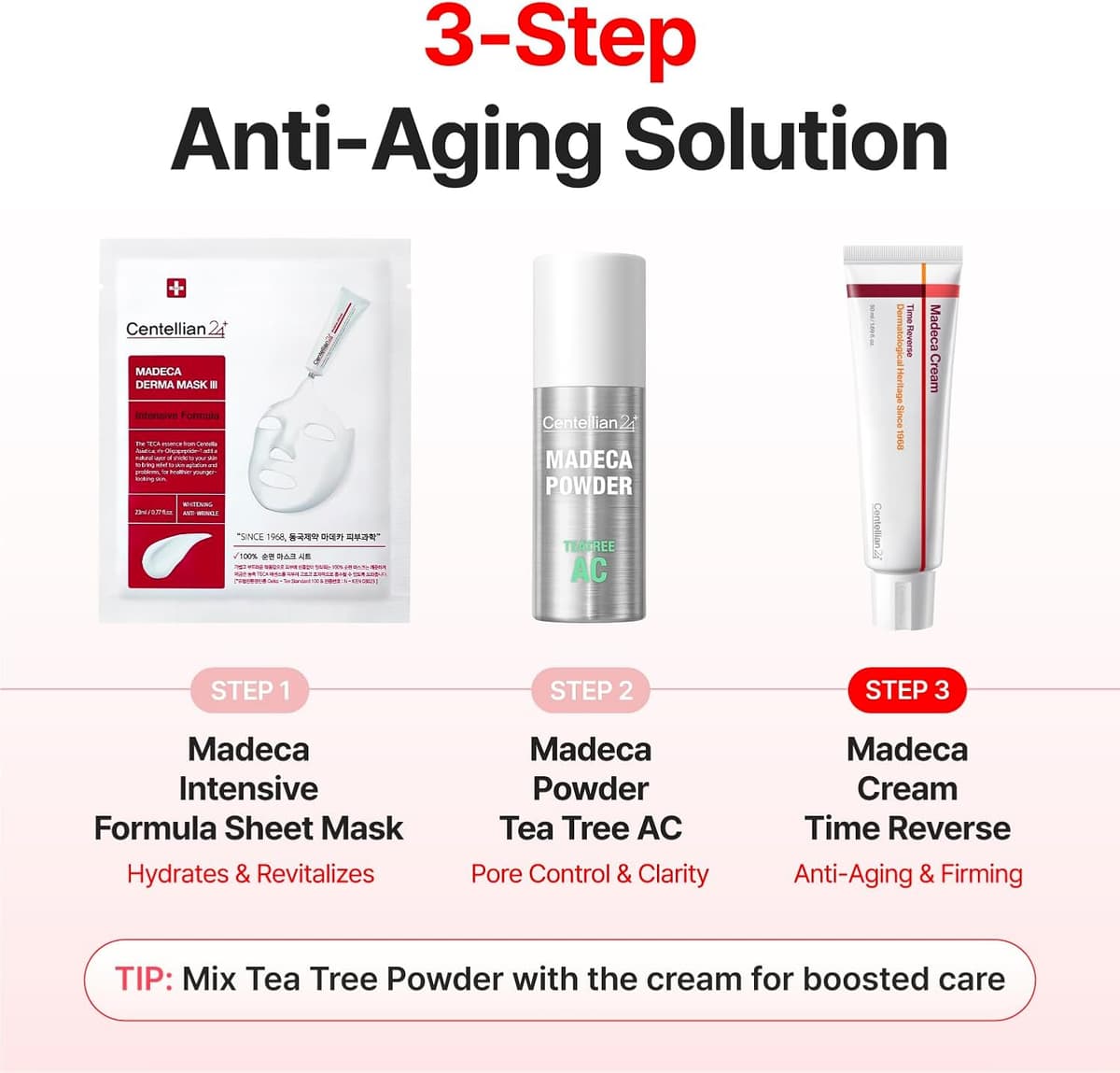 CENTELLIAN 24 Madeca Crema Time Reverse (50 ml) - Nutritiva y de rápida absorción, hidrata, reafirma y reduce arrugas, baja irritación, cuidado de la piel coreano — view 7