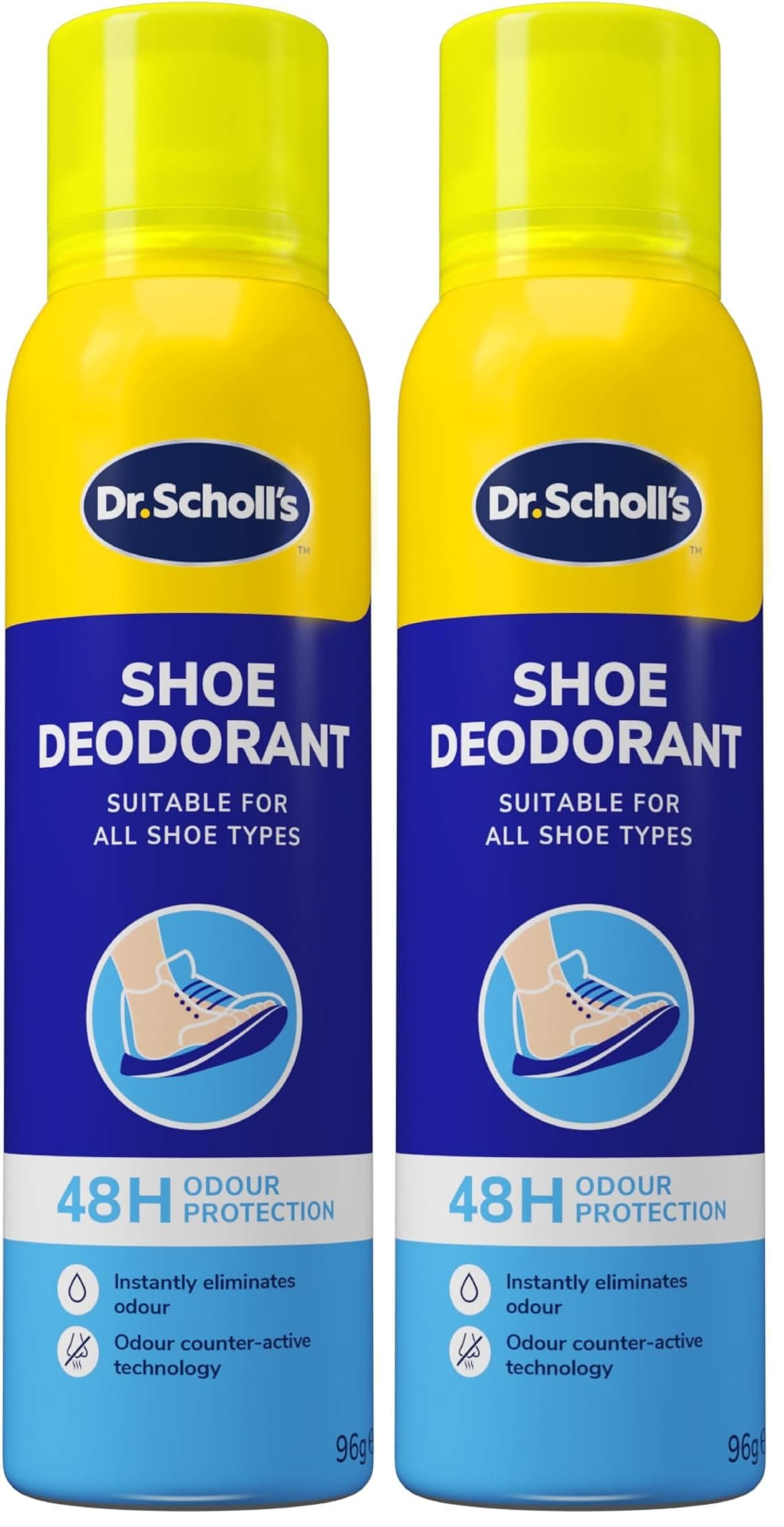 Dr. Scholl’s Fresh Step Anti Odour Shoe Spray, Eliminates Odor For Up To 48 Hours. Fresh Scent, Quick Drying, Suitable For All Shoe Types, Running Trainers, Sports, & More, 150ml, Pack of 1 — view 10