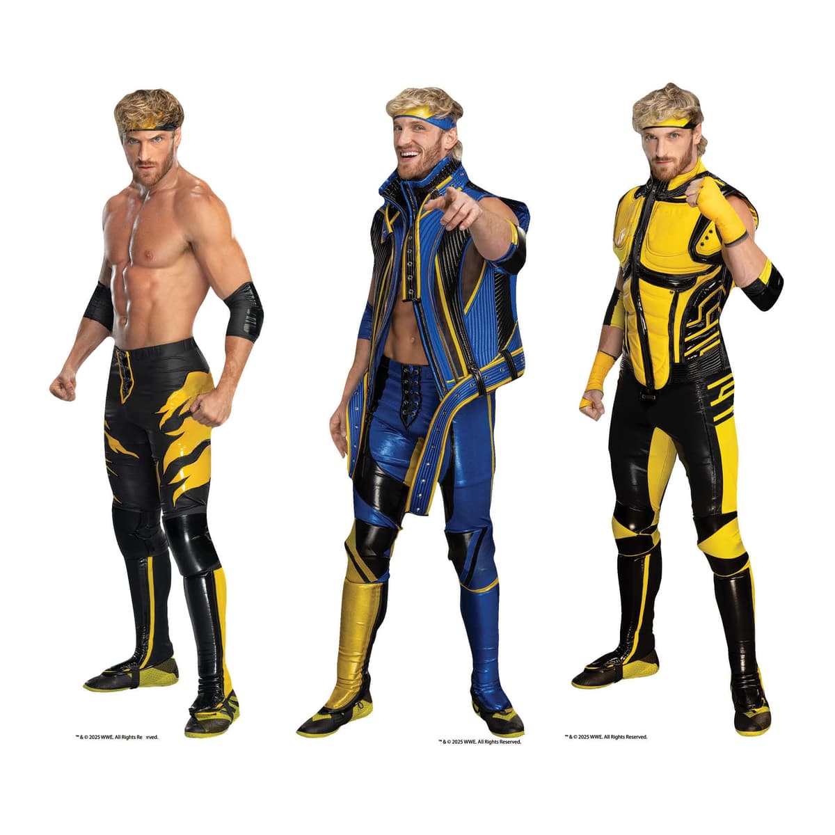 Star Cutouts SC4577 WWE Rhea Ripley 3-Pack Shelf Top Cardboard Cutouts – Wrestling Fan Display, Party Décor & Collector Gift — view 13