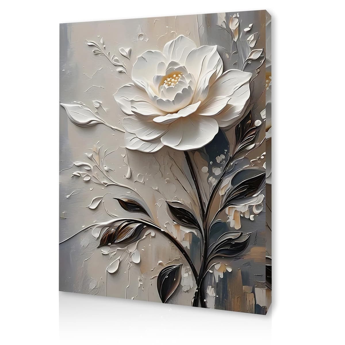 Qiukoo Framed Canvas Wall Art – Colourful Town Artwork, Waterproof Modern Print with Hook, Whimsical Wall Decoration for Living Room, Bedroom Pictures for Wall or Prints for Walls – 12x16 Inch — view 16