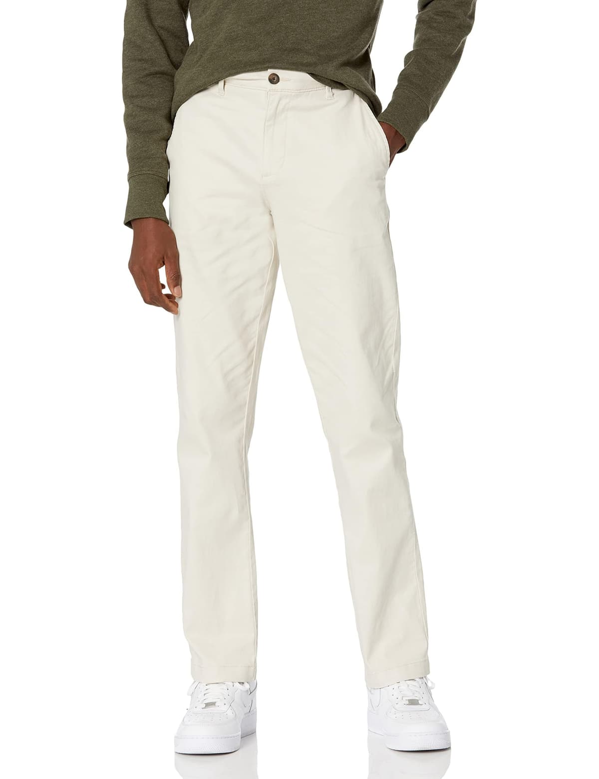 Amazon Essentials Men's Athletic Fit Casual Stretch Chino Work Trousers (Available in Big & Tall) — view 17