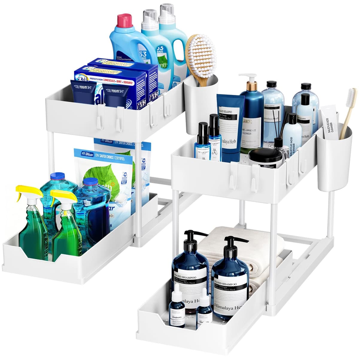 Puricon Estantería Bajo Fregadero, Estante Organizador Mueble Bajo Fregadero Cocina Lavabo -1 Unidad — view 10