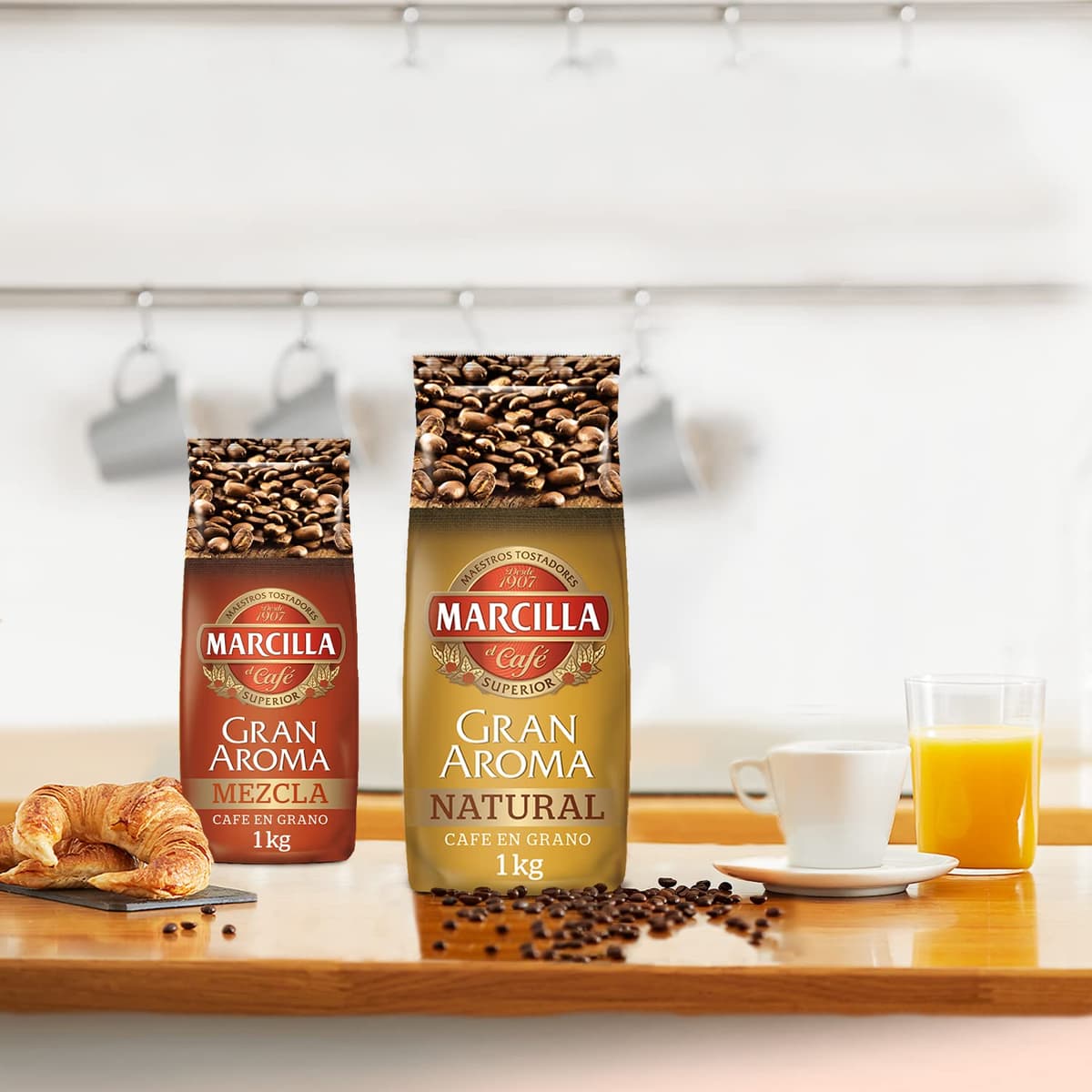 Marcilla Café Grano Gran Aroma | Natural | 1000g — view 7