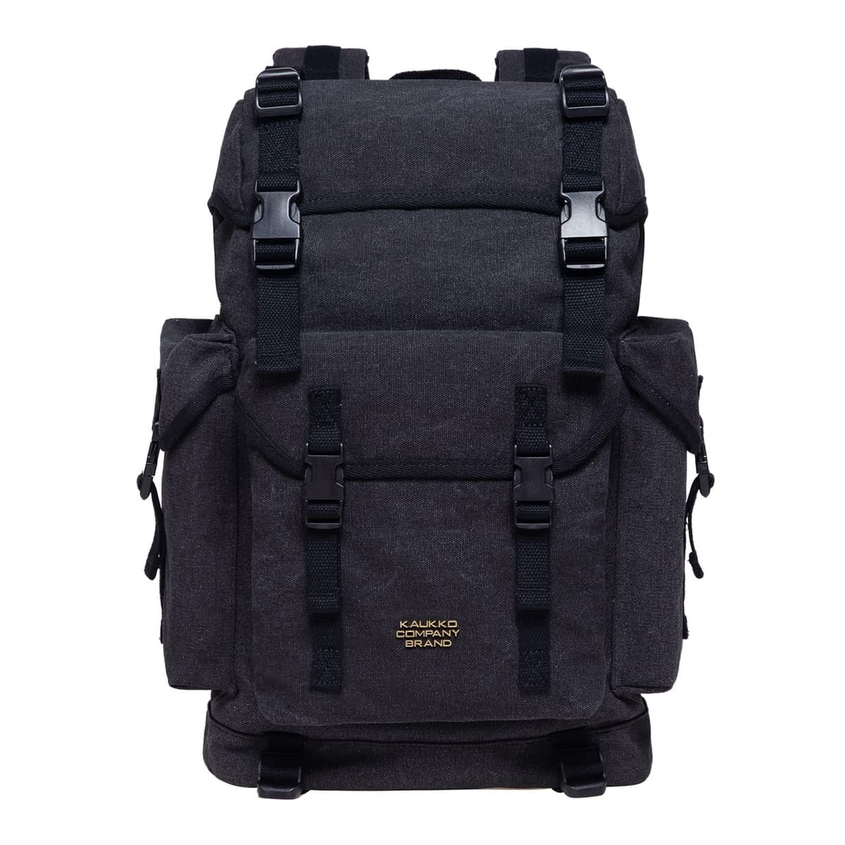 KAUKKO Mochila hermosa y bien pensada con compartimento para portátil de 15" para colegio, universidad, 22 l, Negro Jnl-ks24-03, talla única, Mochilas daypack — view 45