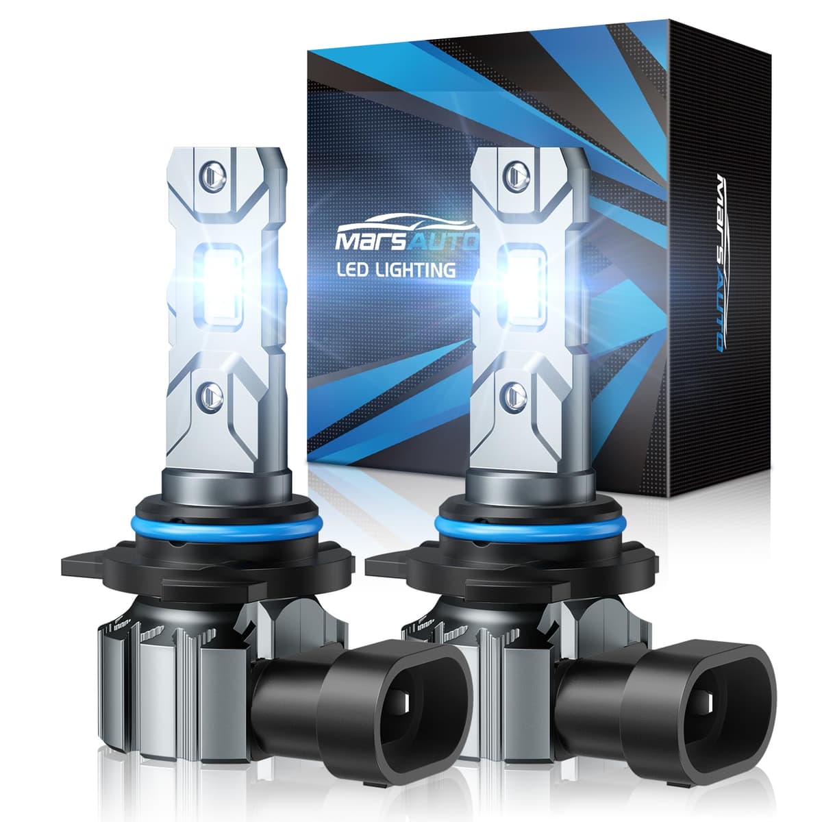 Marsauto 9005 LED Headlight Bulbs, 900% Super Bright, Real 1:1 Design 9005 HB3 LED Bulb, 6000K Cool White Halogen Replacement, 3min Plug and Play IP68, Pack of 2 — view 14