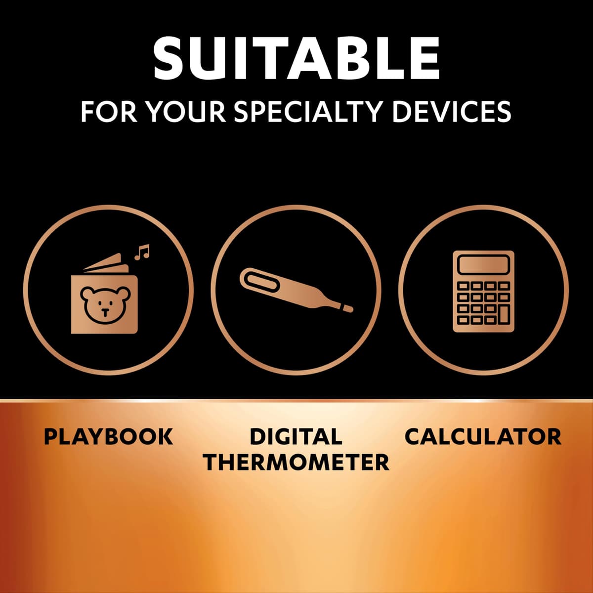 DURACELL LR44 (8 Pack) Specialty Alkaline Battery 1.5V (A76)– +50% EXTRA LIFE– For Thermometers, Flashlights, Watches, Security Systems & Medical Devices – 5–Year Storage Guarantee - Leak Prevention — view 3