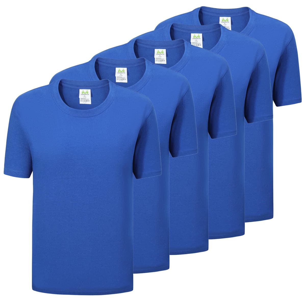 Paquete de 5 Unidades - Camiseta con Mangas Cortas 100% Algodón - 5-TS135 — view 7