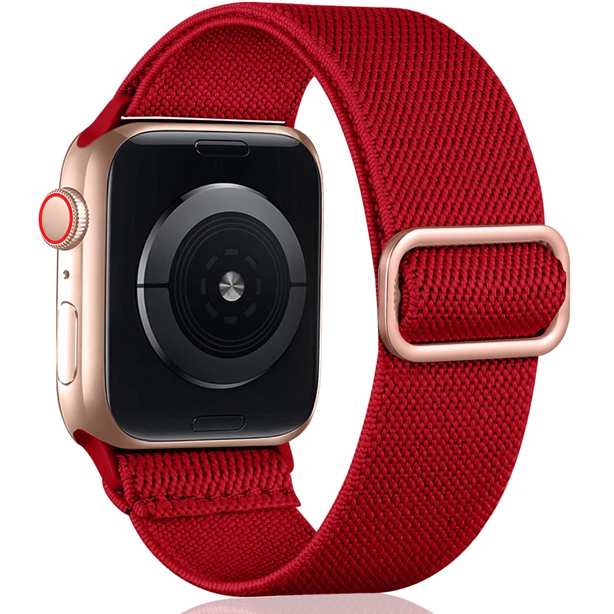 Oielai Solo Loop Straps Compatible with Apple Watch Strap 38mm 40mm 41mm 42mm 44mm 45mm 46mm 49mm, Adjustable Stretch Nylon Sport Band for iWatch Series 11 10 9 8 7 6 5 4 3 2 1 SE Ultra — view 17