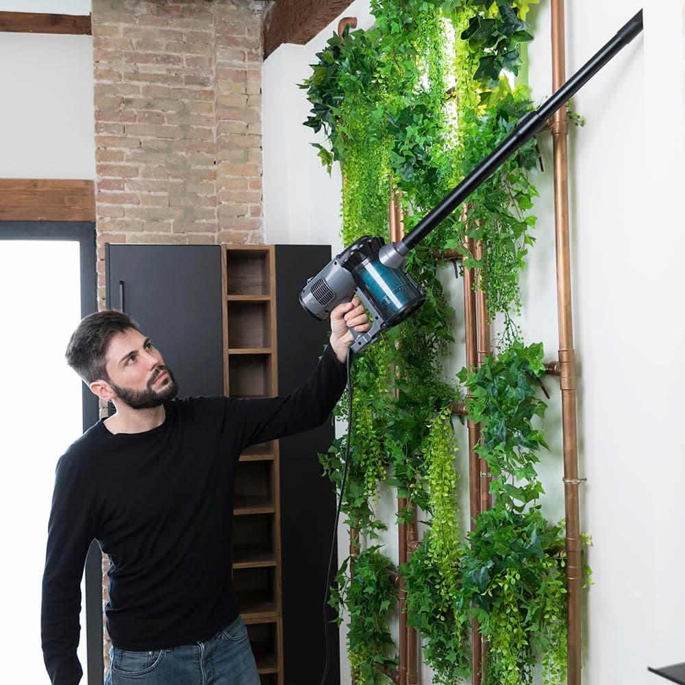 Cecotec Aspirador Vertical Conga Thunderbrush 560. 2 en 1, 600 W, Tecnología ciclónica, Filtro de Alta eficiencia, Radio de acción 6 Metros, Incluye 2 Accesorios — view 3