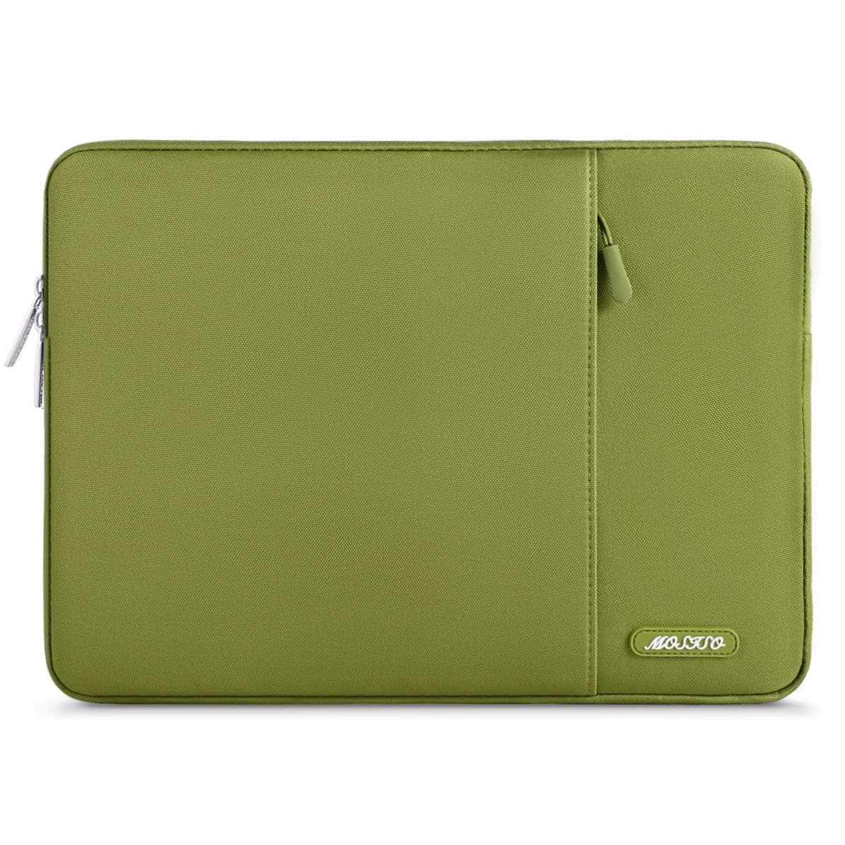 MOSISO Laptop Case 13.3 inch, 13-13.3 inch Laptop Sleeve Compatible with MacBook Air/Pro 13/Pro 14 M5 M4 M3 M2 M1, HP Dell ASUS Lenovo,Polyester Vertical Computer Sleeve Bag with Pocket, Gray — view 61