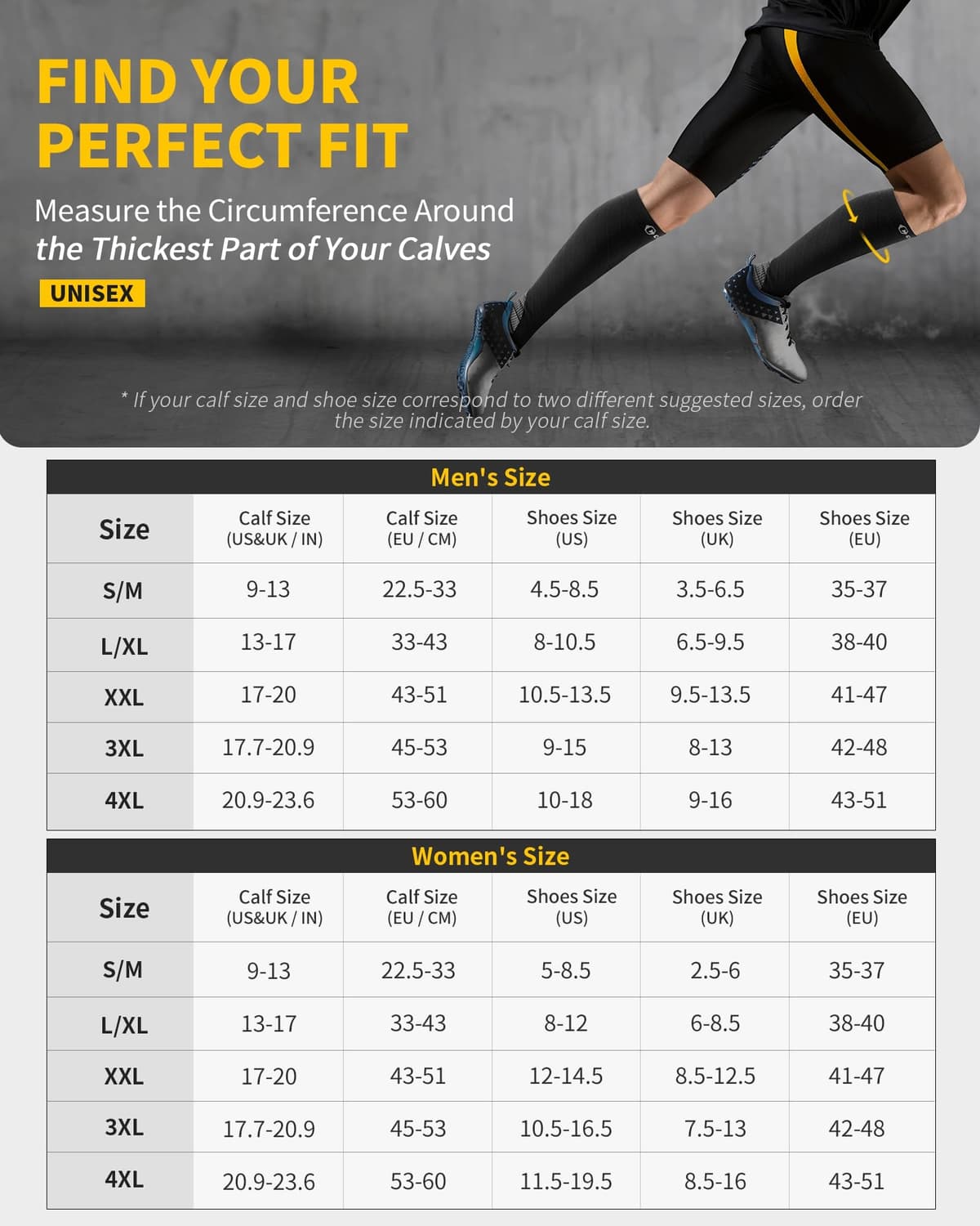 CAMBIVO Compression Socks for Women & Men 2 Pairs, Flight Socks Compression Stockings Running Socks for Calf & Ankle Support, Sports, Flying, Maternity Pregnancy, Nurses, Travel — view 2