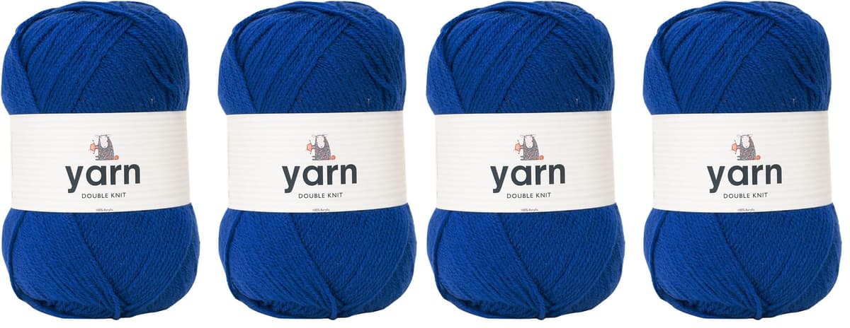 Korbond DK Beige Yarn - 100g Acrylic Wool - Lightweight, Hypoallergenic & Durable Double Knit Crochet Yarn Knitting Wool (290m Total) — view 80