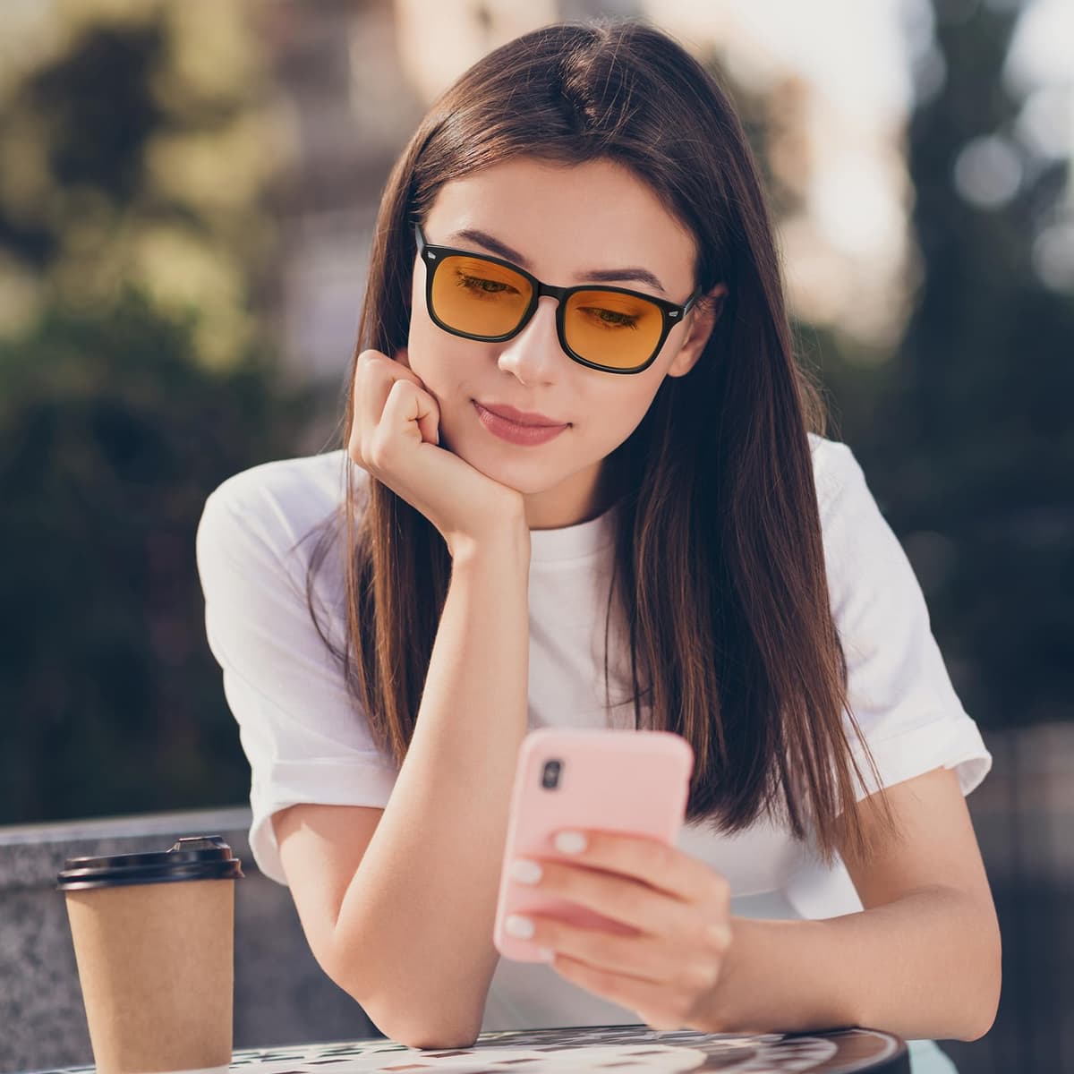 Okany Gafas Bloqueadoras de Luz Azul para Gaming y Jugadores de eSports, con Potente Filtro de Pantalla, Protección Contra Deslumbramiento, Fatiga Ocular y UV400, Gafas para Hombres y Mujeres — view 4