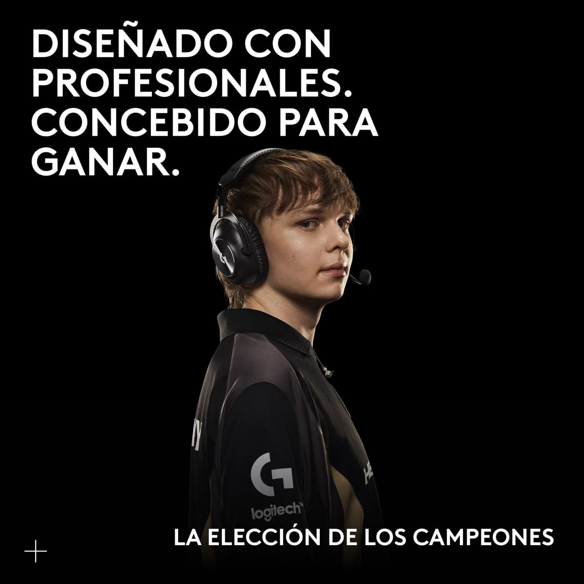Logitech G PRO X 2 LIGHTSPEED Auriculares gaming inalámbricos, mic. brazo desmont., transductores grafeno 50 mm, DTS:X 2.0-7.1 Surround, Bluetooth/USB/3.5 mm Aux, PC, PS5, PS4, Nintendo Switch - Negro — view 2