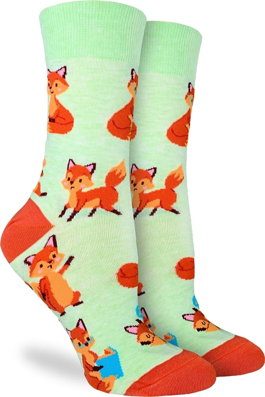 Good Luck Sock Women's Floral Dinosaurs Socks, Shoe Size 5-9 — view 266