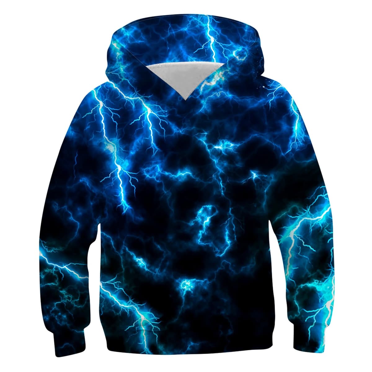 Belovecol Boys Girls Hoodies 3D Novelty Pullover Kids Funny Pullover Sweatshirts Long Sleeve Hooded with Pocket for 6-16 Years