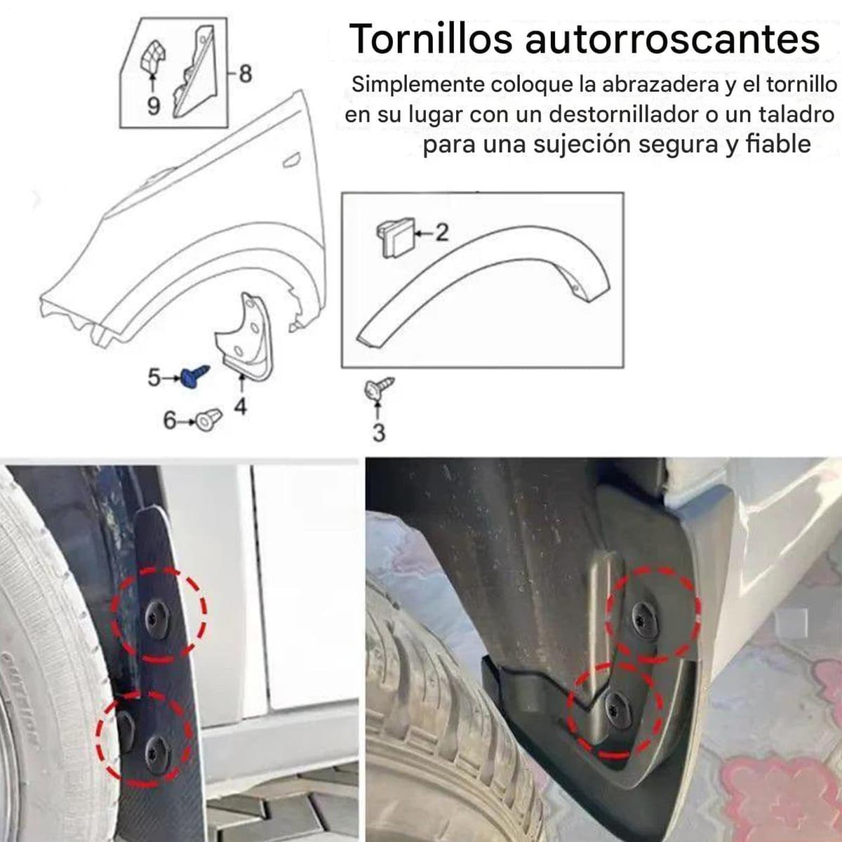 Automotive Screws & Staples - Vehicle U Nut & Clip | Dashboard, Bumper & Interior Metal Fixing Accessories — view 2