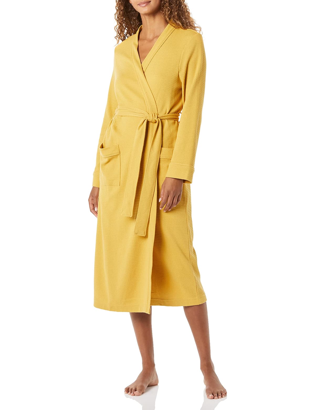 Amazon Essentials Women's Lightweight Waffle Full-Length Robe (Available in Plus Size) — view 17